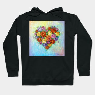 My heart blooms when you are near an Hoodie